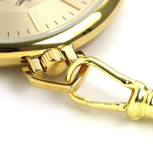 アエロウォッチ 懐中時計 オープンフェイス 05822 JA01 AEROWATCH ゴールド | AEROWATCH | 02
