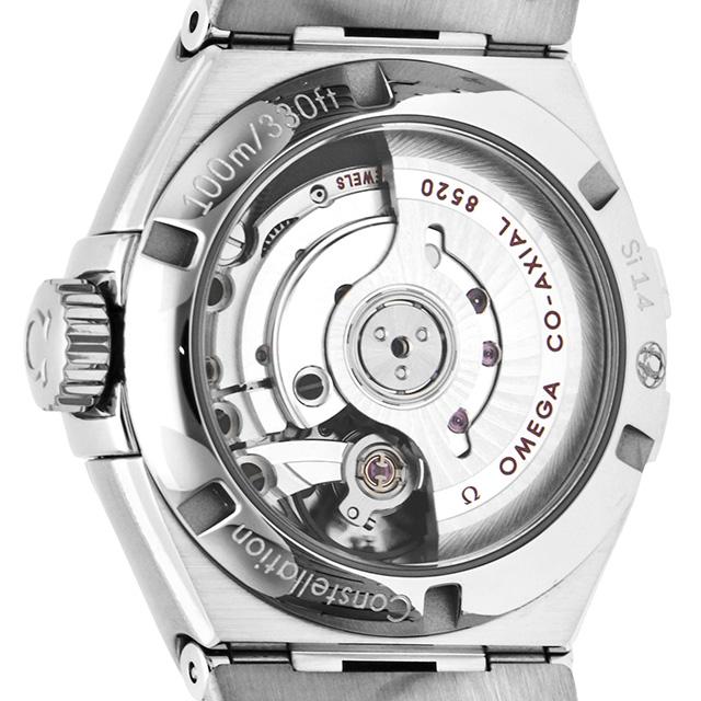 オメガ コンステレーション 27mm 自動巻き 機械式 腕時計 ブランド レディース ダイヤモンド OMEGA 123.15.27.20.55.002 アナログ ホワイトシェル 白 スイス製｜nanaple｜05