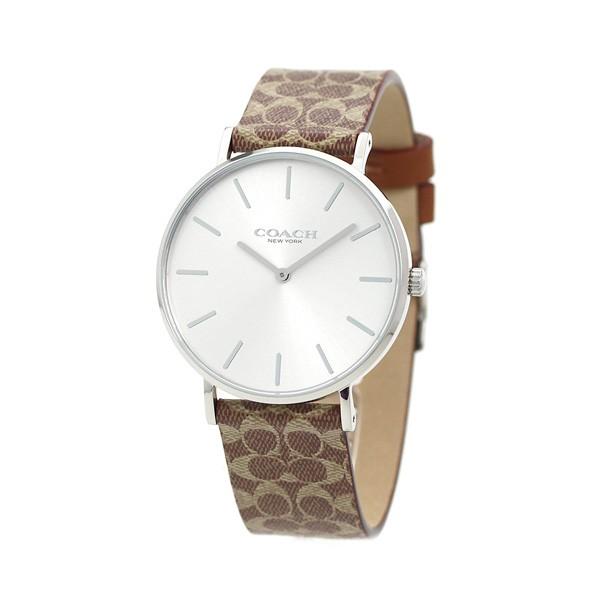 COACH（コーチ） 腕時計 ブランド レディース 36mm シグネチャー柄 革