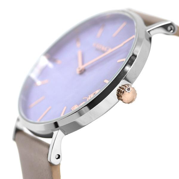 コーチ COACH 腕時計 ペリー クォーツ メッシュベルト パープル 新品 COACH（コーチ） ペリー 36mm クオーツ レディース 腕時計 14503245