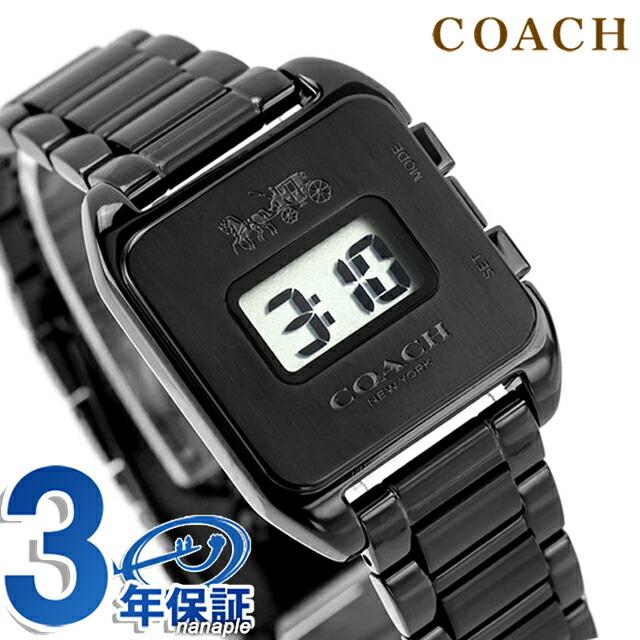 美品 稼働品 COACH コーチ 腕時計 デジタル クォーツ 箱付き COACH（コーチ） プレゼントにおすすめ 腕時計 手表 選べる4カラー