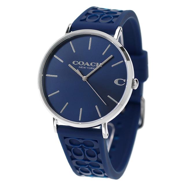 COACH 自動巻き 腕時計 ブルー　メンズ おしゃれ 彼氏 男性 プレゼント コーチ メンズ 腕時計 ブルー (Coach