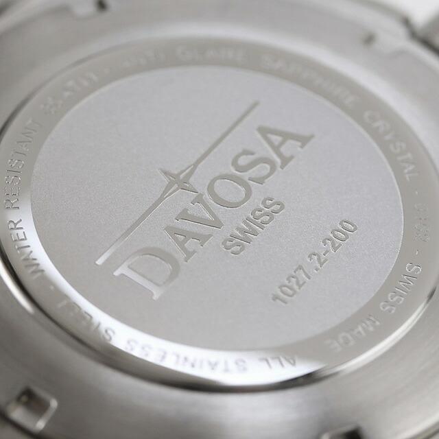 ダボサ アルゴノーティック BG 自動巻き 腕時計 ブランド メンズ DAVOSA 161.528.40 アナログ ネイビー スイス製の画像