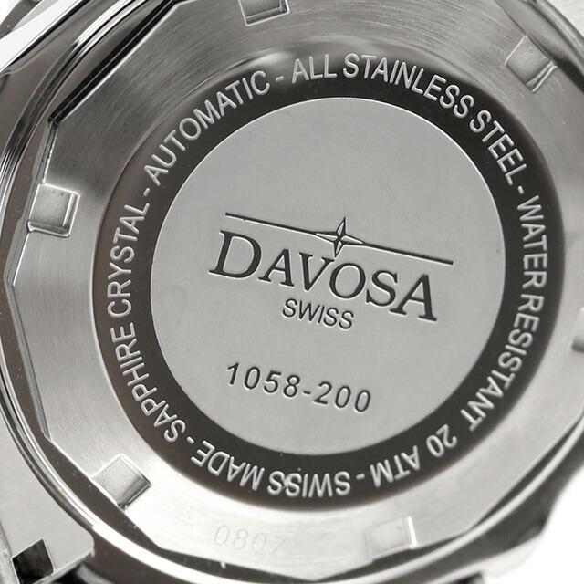 ダボサ テルノス ミディアム 自動巻き 腕時計 ブランド メンズ レディース DAVOSA 166.195.40 アナログ ブルー スイス製の画像