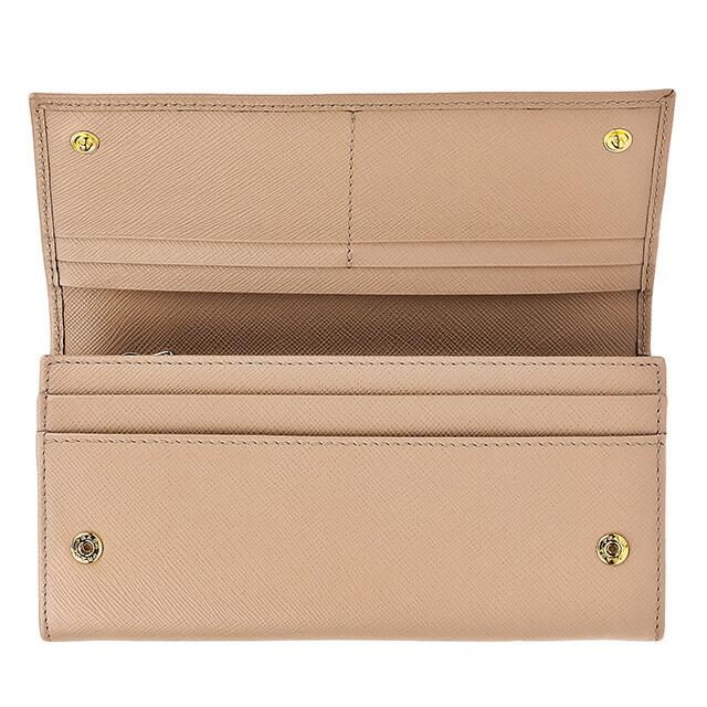 PRADA（プラダ） 長財布 レディース ブランド レザー 1MH132 ピンク