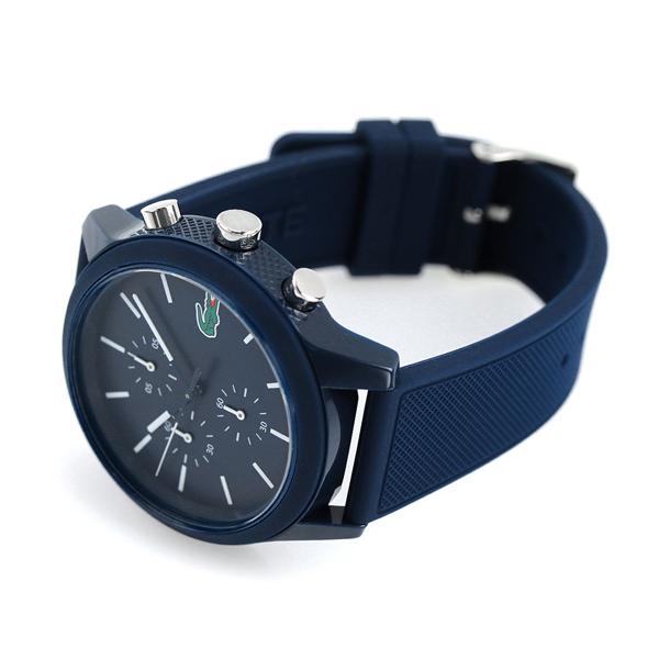 ラコステ 時計 44mm クオーツ メンズ 腕時計 ブランド 2010970 ブルー 