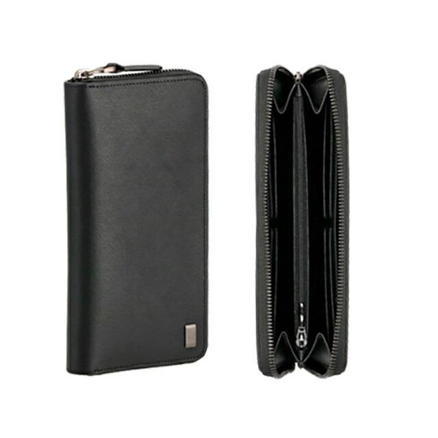 dunhill（ダンヒル） 長財布 メンズ レザー 21FS218SG001R ブラック