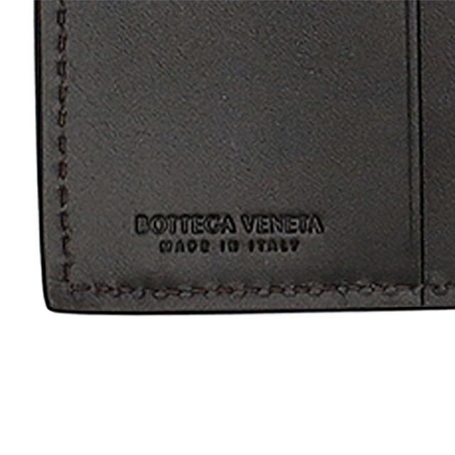 ボッテガ・ヴェネタ 二つ折り財布 二折財布 メンズ ブランド BOTTEGA VENETA 222338-V47W1 2006 ダークブラウンの画像