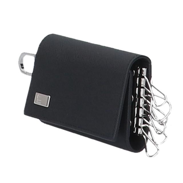 ダンヒル キーケース dunhill プレイン PVC メンズ 22R2P14PS ブラック 小物 dunhill（ダンヒル） ブランド キーケース メンズ プレイン PVC