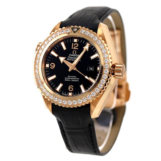 OMEGA オメガ シーマスター プラネットオーシャン 時計 18Kレッド 