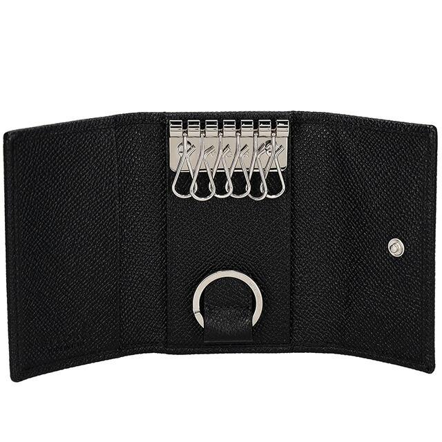 新品未使用品　箱付き　BVLGARI ブルガリ　キーケース　新型　リング付き　黒 楽天市場】ブルガリ BVLGARI キーケース メンズ ブルガリブルガリ