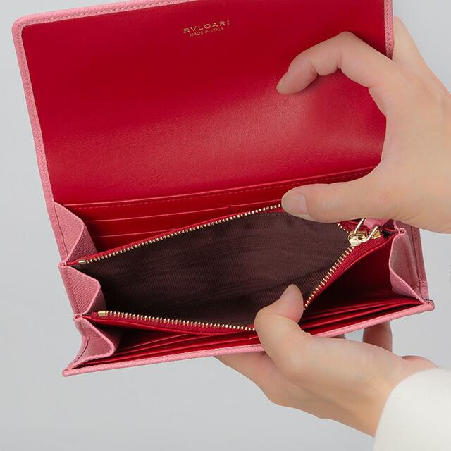 BVLGARI（ブルガリ） 長財布 レディース BVLGARI 287272 PK ME ピンク