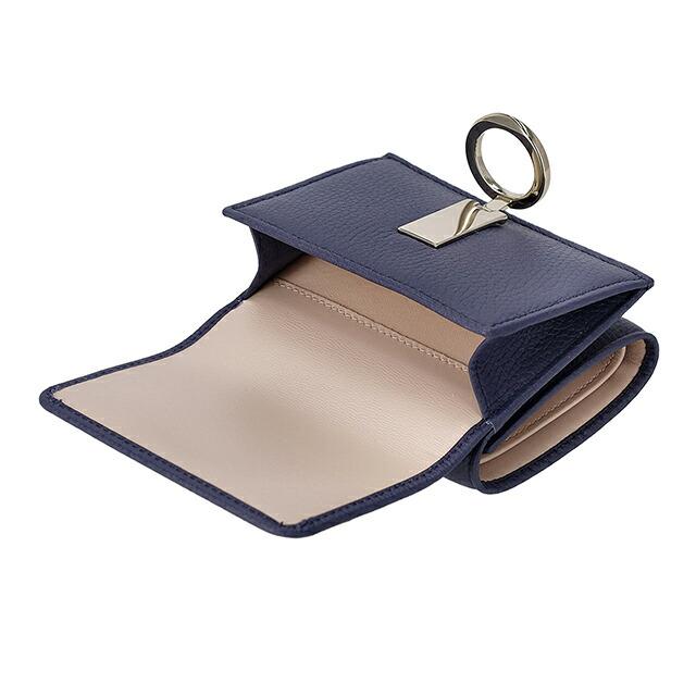 ブルガリ BVLGARI ブルガリブルガリ 三つ折り財布 財布 レザー レディース ネイビー系 292966 【新品】 BVLGARI（ブルガリ） 292966 ブルガリ・ブルガリ 三つ折り財布