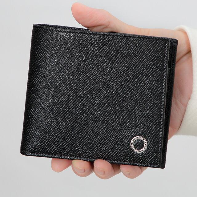 BVLGARI（ブルガリ） 二つ折り財布 コンパクト メンズ BVLGARI