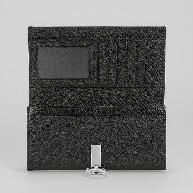 ブルガリ 長財布 メンズ ブランド BVLGARI 30412GRAIN BLK ブラックの画像