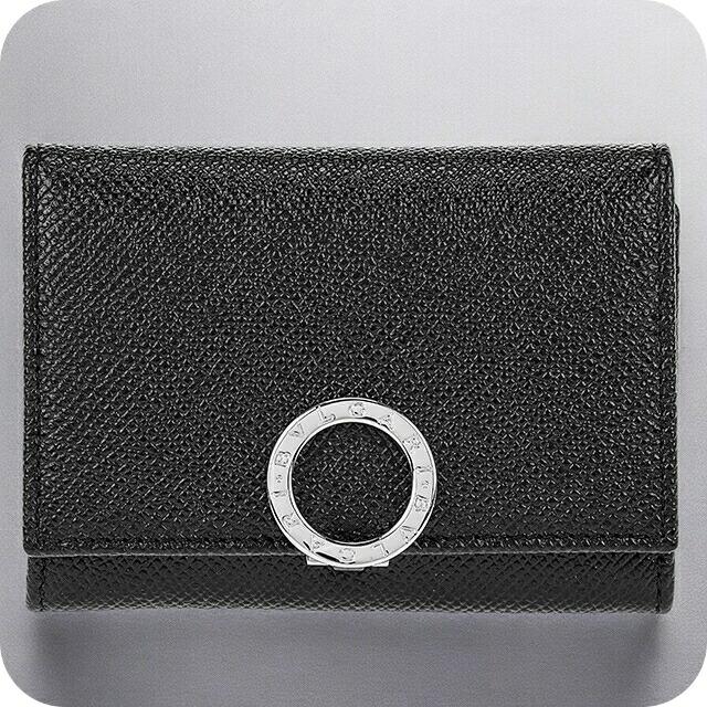 BVLGARI（ブルガリ） 名刺入れ メンズ ブランド レザー 30420GRAIN BLK