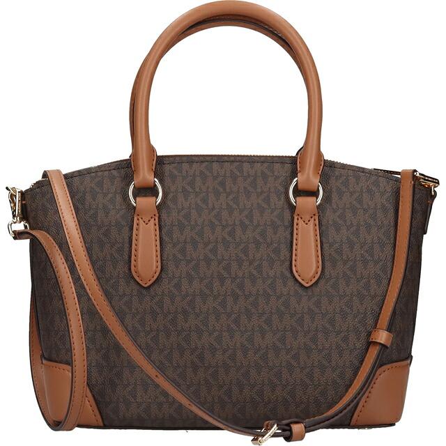 MICHAEL KORS ブラウン/ブルー ハンドバッグ MICHAEL KORS（マイケルコース） ハンドバッグ レディース ブランド