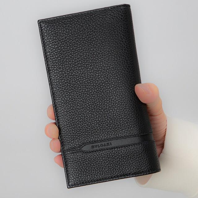 ブルガリ 長財布 メンズ ブランド BVLGARI 36966 BLK ブラックの画像