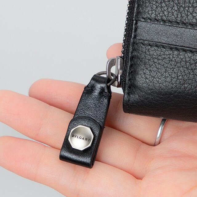 BVLGARI ブルガリ 長財布 メンズ ブランド 36968 BLK ブラック