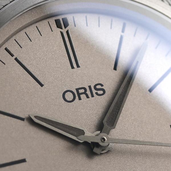 ORIS 自動巻き時計 シルバー ORIS 自動巻き シルバーケース ホワイト文字盤 時計 - メルカリ