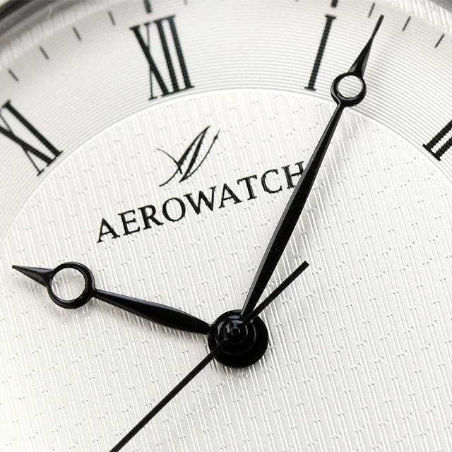アエロウォッチ クオーツ 懐中時計 AEROWATCH 42830 AA01 アナログ ホワイト 白 スイス製の画像