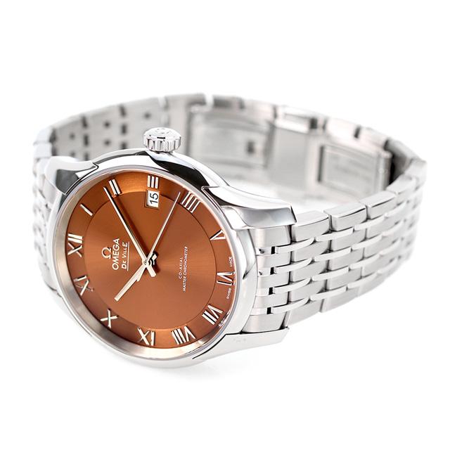 OMEGA De Ville 自動巻き腕時計 アワービジョン オメガ デビル 41mm 自動巻き 機械式 腕時計 ブランド