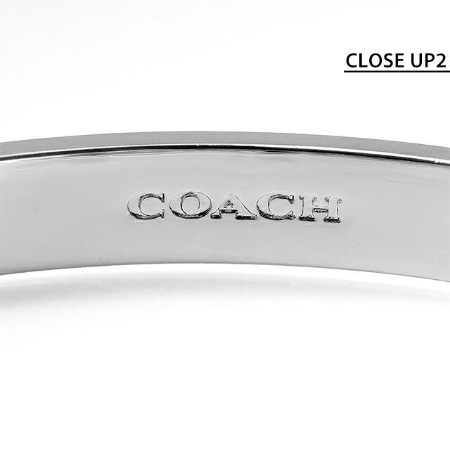 【新品未使用】COACH シルバーバングル COACH（コーチ） バングル レディース ロゴ 440616RHO030 シルバー