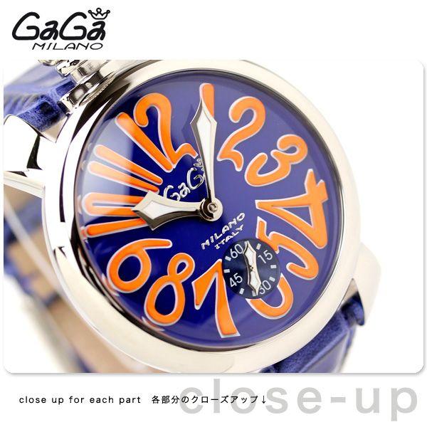 GaGa MILANO（ガガミラノ） 腕時計 ブランド 手巻き 48MM 5010.8