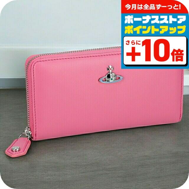 【新品未使用】Vivienne Westwood ピンク 長財布 新品未使用 Vivienne Westwood ヴィヴィアンウエストウッド ピンク