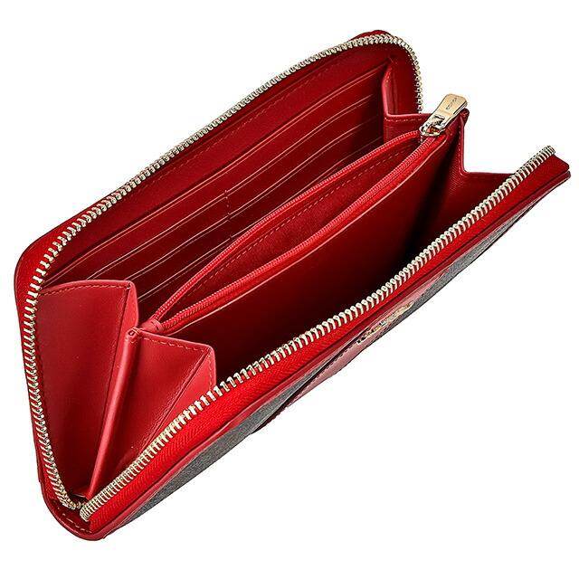 【決まりました。】COACH 長財布 コーチ 長財布 財布 レディース シグネチャー アコーディオンジップ