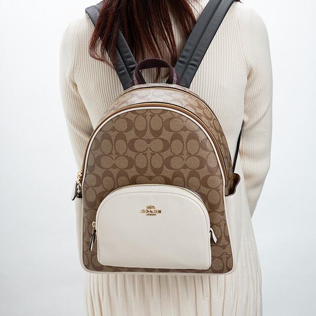 コーチ　シグネチャー PVC レザー　リュック　5671 COACH 美品 COACH（コーチ） 【並行輸入品】 バッグ リュックサック バックパック