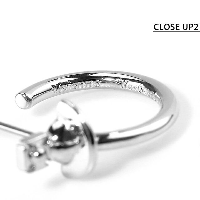 ヴィヴィアン ピアス メンズ レディース ブランド ヴェラ スタッド 片耳用 6203008D-02P019 シルバー アクセ ビビアンの画像