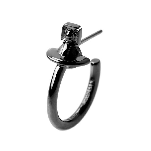 ヴィヴィアン ウエストウッド ピアス メンズ レディース ブランド Vivienne Westwood ヴェラ スタッド 片耳用 6203008D-02S001 ガンメタルの画像