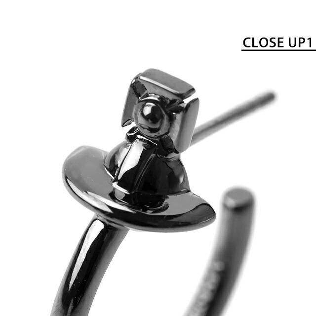 ヴィヴィアン ウエストウッド ピアス メンズ レディース ブランド Vivienne Westwood ヴェラ スタッド 片耳用 6203008D-02S001 ガンメタルの画像