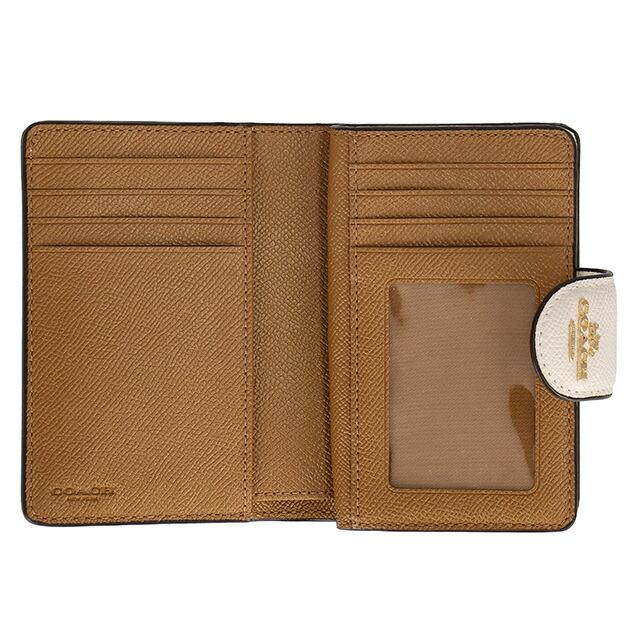 COACH（コーチ） 二つ折り財布 レディース ブランド レザー 6390 IMCHK