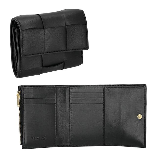 【新品】 BOTTEGA VENETA 財布 レディース 651372-V3UO1 8425 BOTTEGA VENETA（ボッテガ・ヴェネタ） 三つ折り財布 三折財布