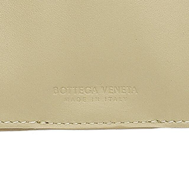 ボッテガ・ヴェネタ 三つ折り財布 三折財布 レディース ブランド BOTTEGA VENETA レザー Italy 666944-V3UH2 9776 ゴールドの画像