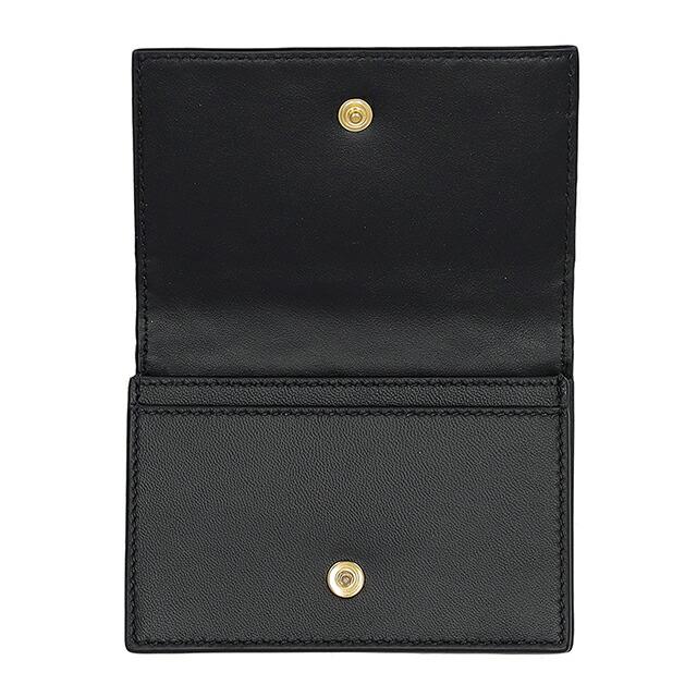 ボッテガ・ヴェネタ カードケース レディース ブランド BOTTEGA VENETA レザー Italy 667141-V3UH2 8425 ブラックの画像