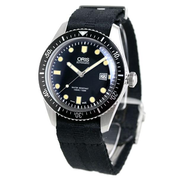 オリス ORIS ダイバーズ65 42mm メンズ 腕時計 ブランド 01 733 7720 4054 07 5 21 26FC 自動巻き 機械式 時計 ブラック 新品 父の日 プレゼント 実用的｜nanaple｜02