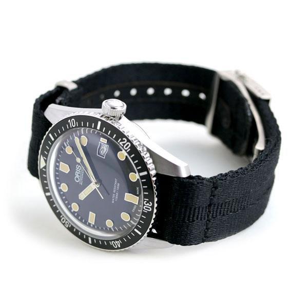 オリス ORIS ダイバーズ65 42mm メンズ 腕時計 ブランド 01 733 7720 4054 07 5 21 26FC 自動巻き 機械式 時計 ブラック 新品 父の日 プレゼント 実用的｜nanaple｜04