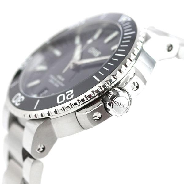 オリス ORIS アクイス デイト 39mm メンズ 腕時計 ブランド 01 733 7732 4134 07 8 21 05PEB 自動巻き 機械式 時計 ブラック 新品 父の日 プレゼント 実用的｜nanaple｜03
