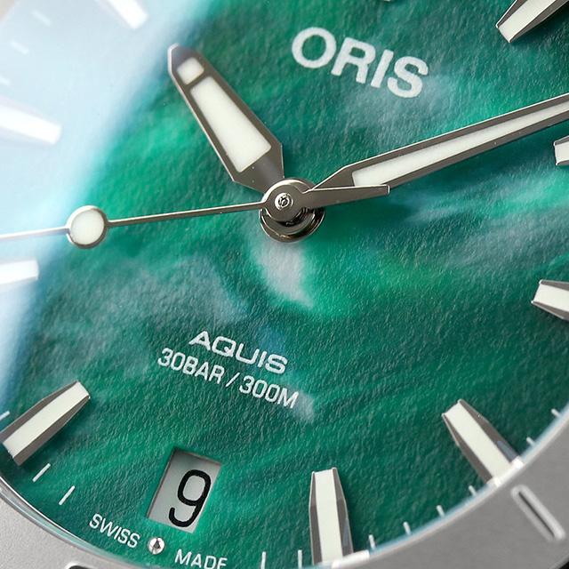 AQUIS オリス 腕時計 アクイス デイト ブレスネット 36.5mm 01 733