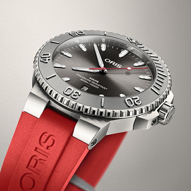 AQUIS オリス アクイスデイト レリーフ 43.5mm 自動巻き 腕時計