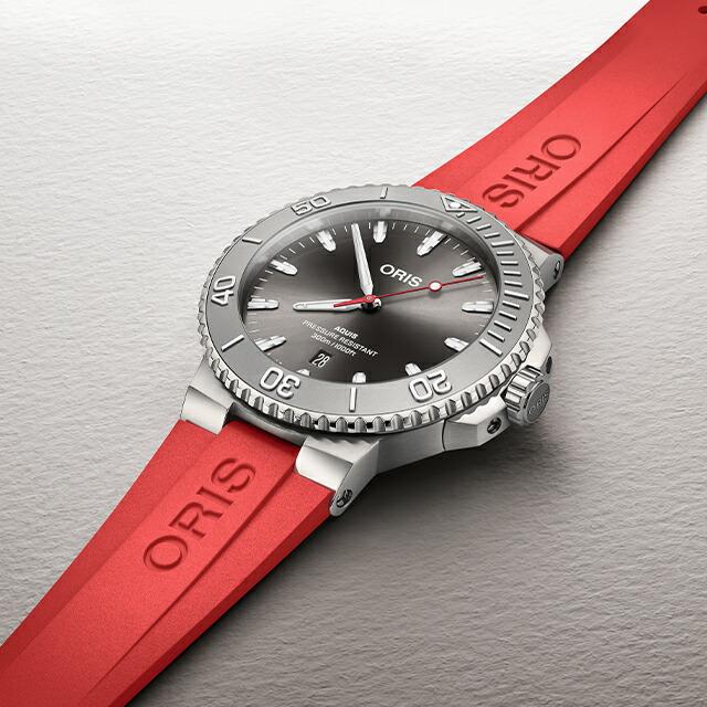 AQUIS オリス アクイスデイト レリーフ 43.5mm 自動巻き 腕時計