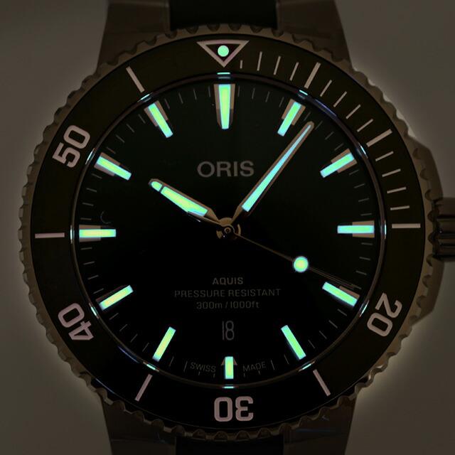 AQUIS オリス 腕時計 アクイス デイト 43.5mm 01 733 7789 4157-07 4