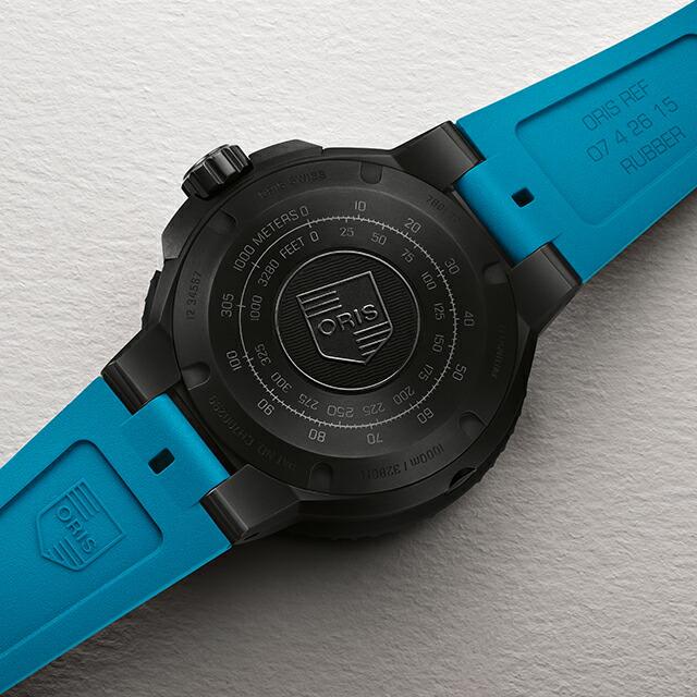 AQUIS オリス PRO 1000M 49.5mm 自動巻き 腕時計 ブランド メンズ