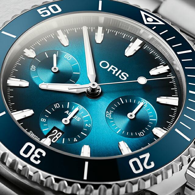 AQUIS オリス アクイス クロノグラフ 43.5mm 自動巻き 腕時計 ブランド 