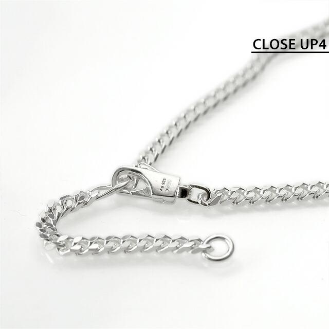 グッチ ネックレス メンズ レディース ブランド GUCCI ダイアゴナル インターロッキング プレート ロゴ 774055 J8400 8106 シルバーの画像