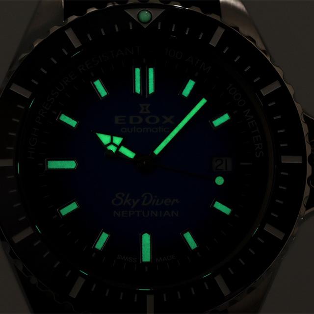 EDOX（エドックス） 腕時計 ブランド スカイダイバー ネプチュニアン