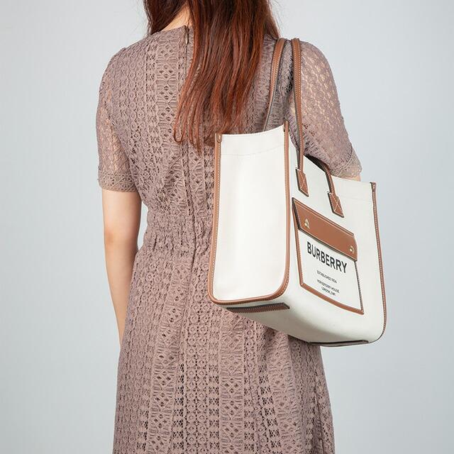 バーバリー  Burberry  バッグ  鞄    良品  正規品   ユニセックス BURBERRY（バーバリー） ショルダーバッグ レディース フレヤ トート
